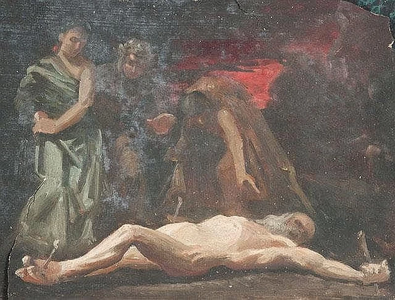 Studio per la punizione di Caifa